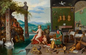 Allegory of Hearing by Jan Brueghel the Younger