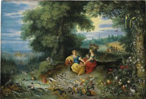 An Allegory of Water and Earth by Jan Brueghel the Younger