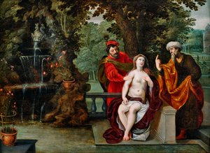 Susanna and the Elders by Jan Brueghel the Younger