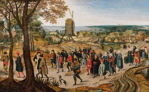 The Wedding Cortège, 1627 by Jan Brueghel the Younger