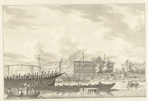 The National Maritime Museum after the Fire, 1791