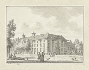 The Admiralty Court in Rotterdam by Jan Bulthuis