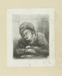 Man Reading with Glasses