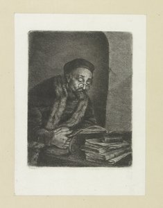 Man Behind a Desk by Jan Chalon