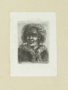 Man with Fur Collar by Jan Chalon