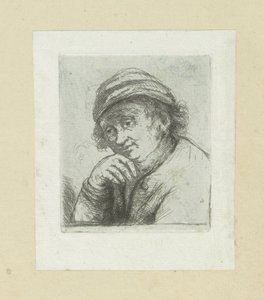 Man with hand under his chin