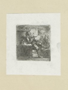 Man with Pipe by Jan Chalon