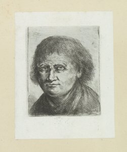 Adult Man, Facing Left by Jan Chalon