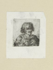 Adult Man, His Right Hand Visible by Jan Chalon