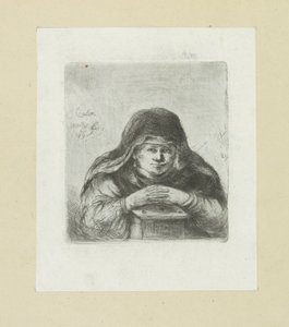 Woman Above a Stove