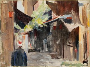 Bazaar in Istanbul. From a Journey to Constantinople by Jan Ciągliński