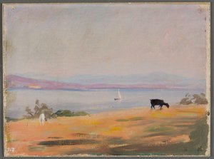 Seashore. From a Journey to Constantinople by Jan Ciągliński