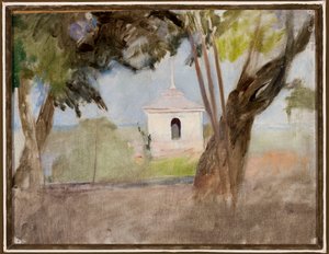 Chapel in Talashkino - Northern Study by Jan Ciągliński