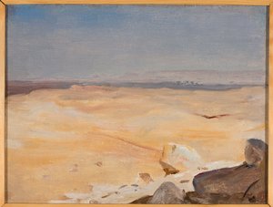 Desert Motif. From a Journey to Egypt by Jan Ciągliński