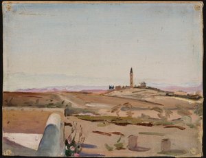 On the Edge of the City and the Desert. From a Journey to Palestine by Jan Ciągliński