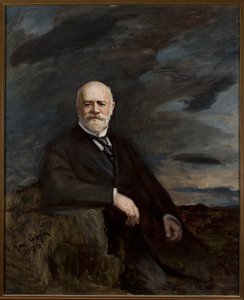 Portrait of Jan Bloch by Jan Ciągliński