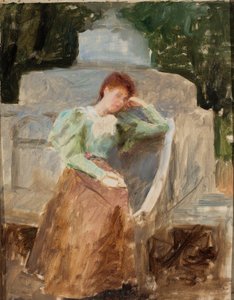 Portrait of the Hostess in Talashkino by Jan Ciągliński