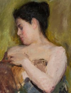 Study of a Woman by Jan Ciągliński