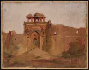 Temple. From a Journey to India
