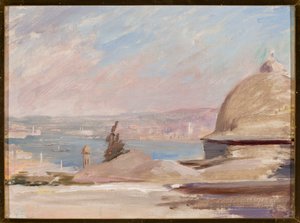 View of the Port. From a Journey to Constantinople by Jan Ciągliński