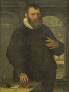 Portrait of Bartholomeus van der Wiere by Jan Claesz