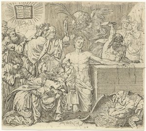 Martyrdom of Saint Quirinus of Neuss by Jan Claudius de Cock