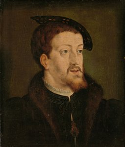 Portrait of Charles V, Holy Roman Emperor by Jan Cornelisz Vermeyen