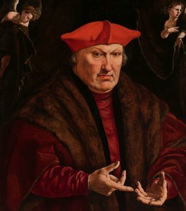 Portrait of Erard de la Marck by Jan Cornelisz Vermeyen