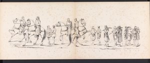 Masquerade of the Leiden Students, 1865 (plate 10) by Jan Daniël Cornelis Carel Willem baron de Constant Rebecque