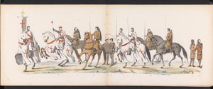 Masquerade of the Leiden Students, 1865 (plate 5) by Jan Daniël Cornelis Carel Willem baron de Constant Rebecque