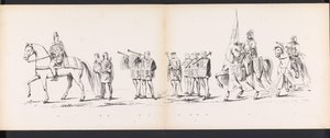 Masquerade of the Leiden Students, 1865 (plate 6) by Jan Daniël Cornelis Carel Willem baron de Constant Rebecque