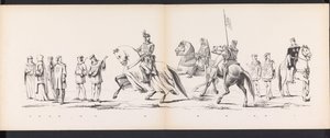 Masquerade of Leiden Students, 1865 (Plate 8) by Jan Daniël Cornelis Carel Willem baron de Constant Rebecque