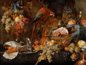 Still Life with Parrot