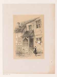Facade of a House by Jan Diederikus Kruseman