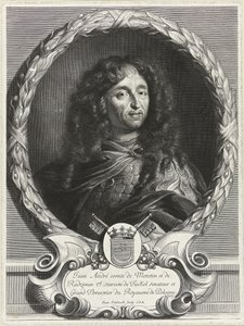 Portrait of the poet Jan Andrzej Morsztyn by Jan Edelinck