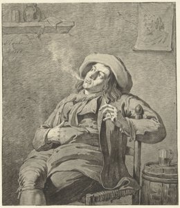Smoking Man by Jan Ekels (II)