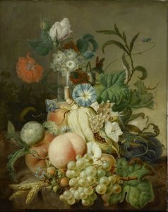 Still Life with Flowers and Fruit