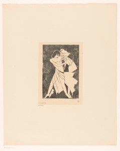 Dancing Couple by Jan Frank (signed by artist)