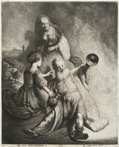 Lot and His Daughters, 1631