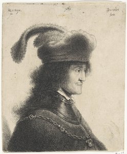Bust of a Man with Collar and Hat with Feather (George Rakoczi I)