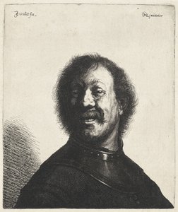 Laughing Man with Collar