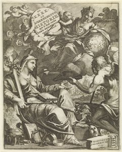Allegory of Church and World History (Title Page for Willem Goeree, The Church and World Histories. 1729)