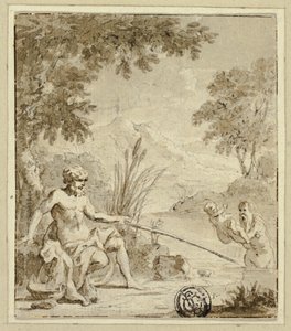 Mythological Birth of a God or Demi-God from a River