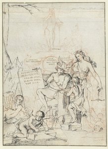 Design for Title Page for the Europische Mercurius