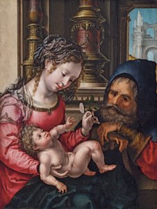 The Holy Family by Jan Gossaert
