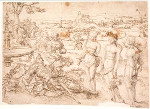 The Judgment of Paris by Jan Gossaert