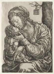 The Virgin Seated at the Foot of a Tree