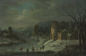 Winter Landscape by Jan Griffier