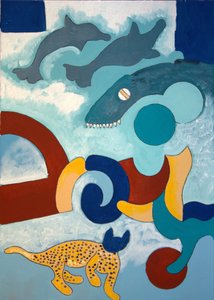 The Leopard Has a Blue Head by Jan Groneberg