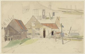 Studies of Houses in the Vinkenbuurt, Amsterdam